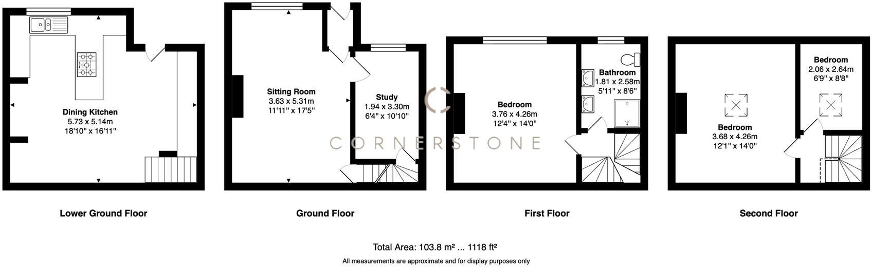 Pasture Street, Chapel Allerton, Leeds, West Yorkshire. floorplan