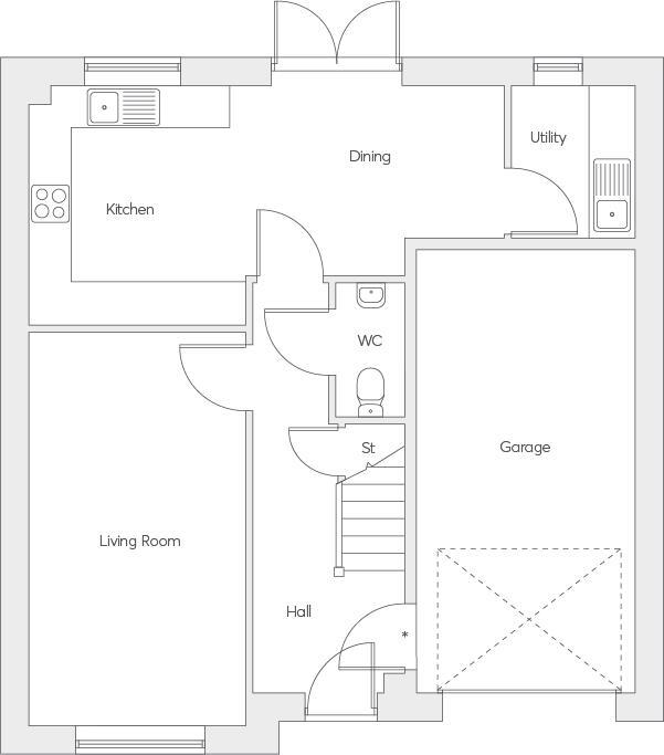 Delves Lane,
Consett,
DH8 7DD floorplan