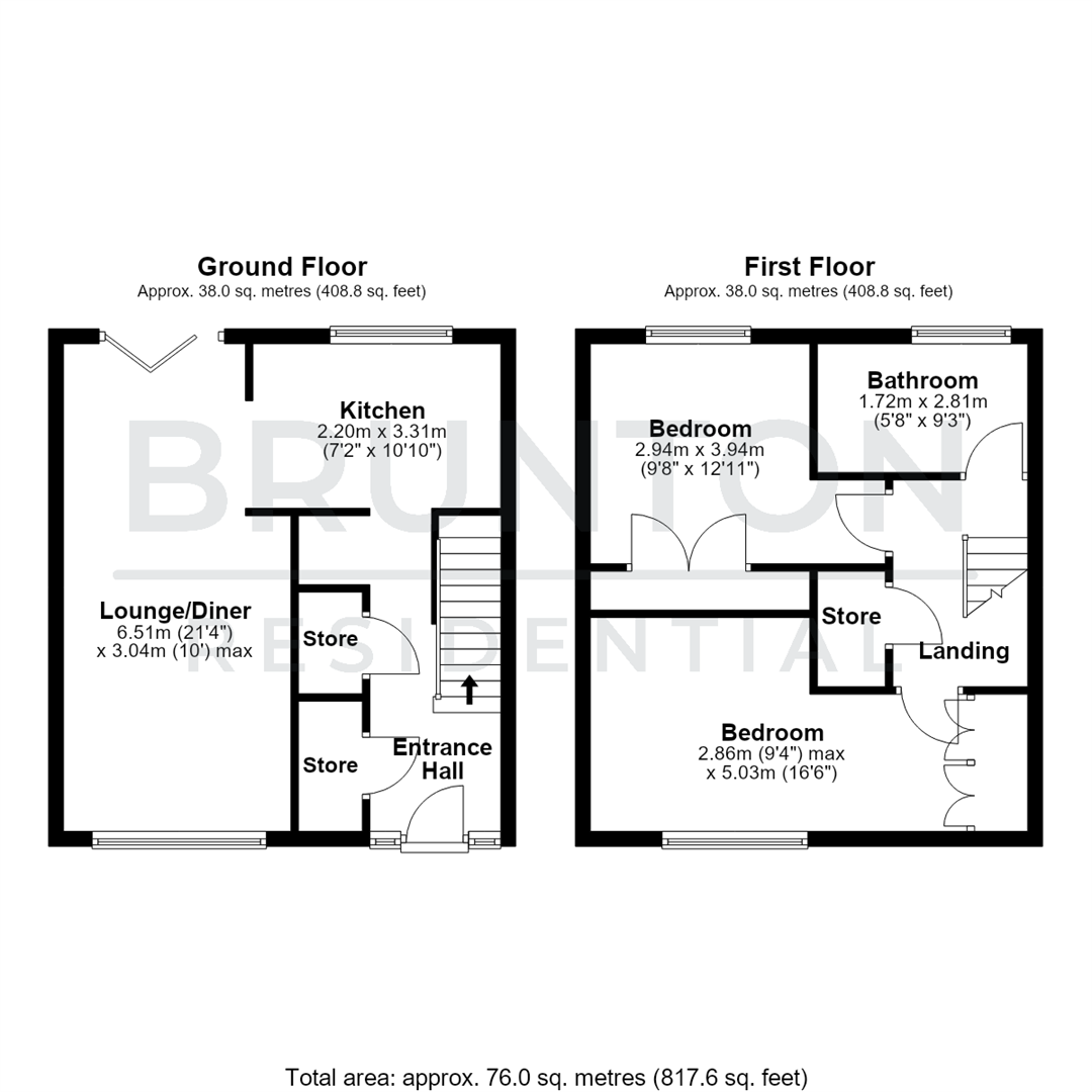 Beechlea, Stannington, NE61 floorplan