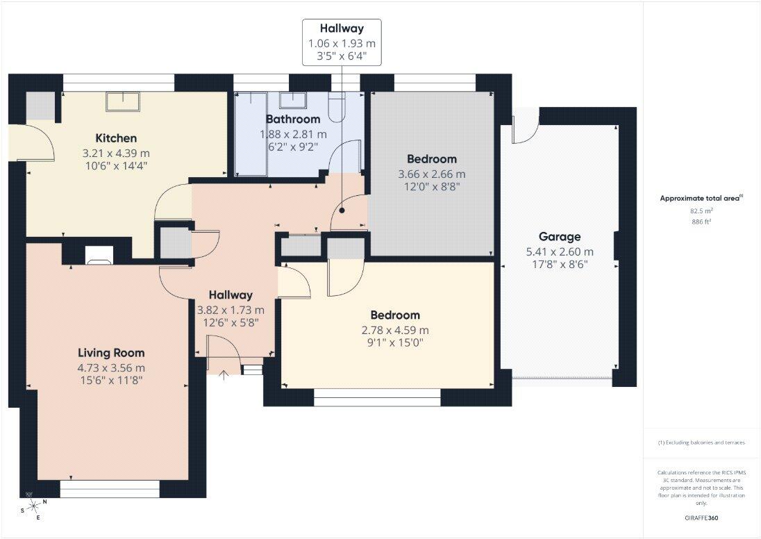Cross Farm Road, Draycott, Cheddar, Somerset, BS27 floorplan