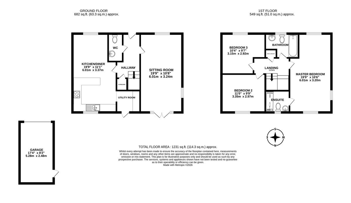 Squadron Avenue, Southam, CV47 floorplan