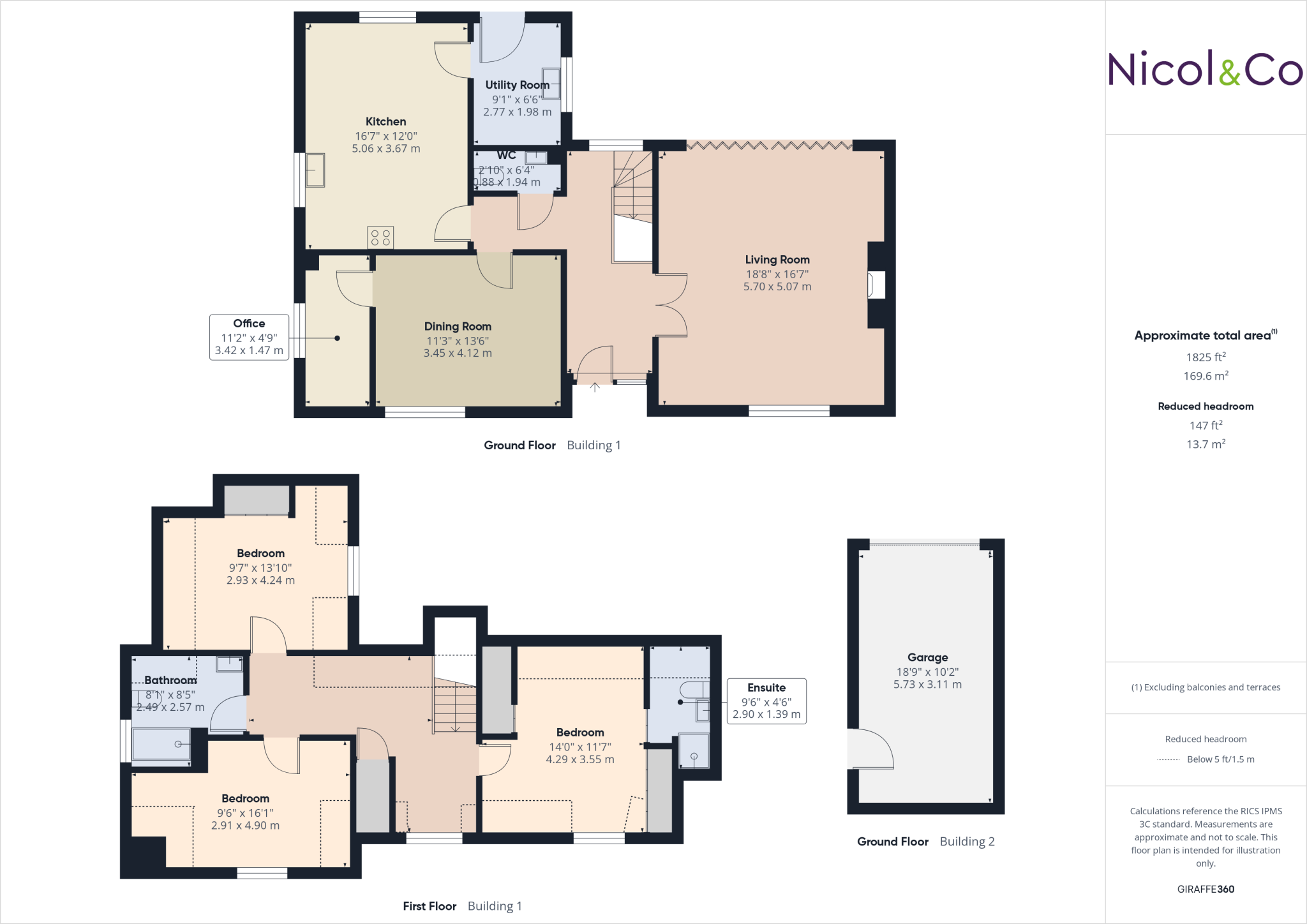 Ombersley Road, Worcester, Worcestershire, WR3 floorplan