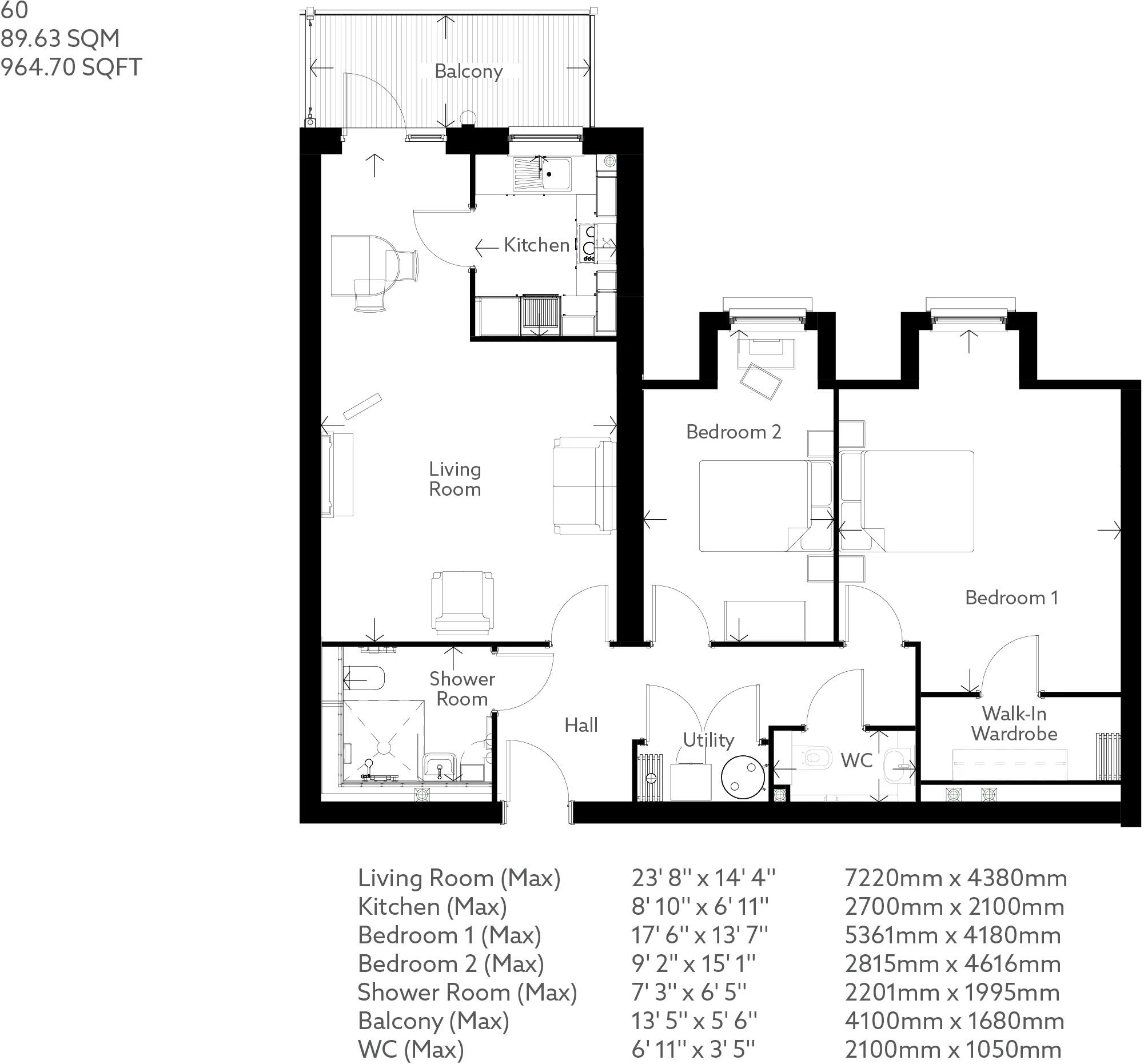 Barton Way, Dartmouth, Devon, TQ6 floorplan
