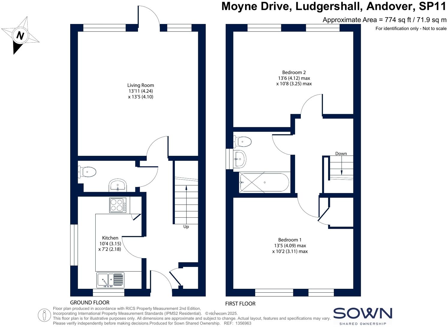 Moyne Drive, Ludgershall, Andover floorplan