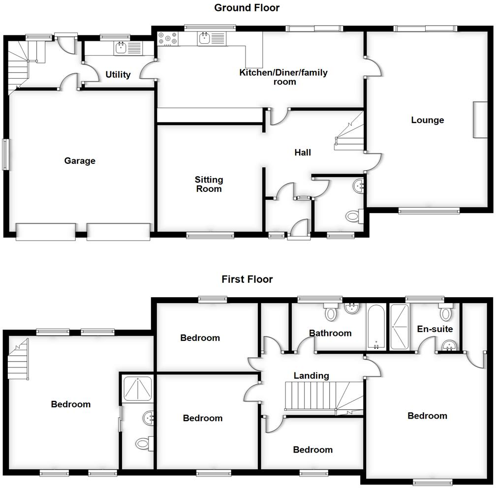 Shelton Hall Gardens, Shelton, Shrewsbury floorplan