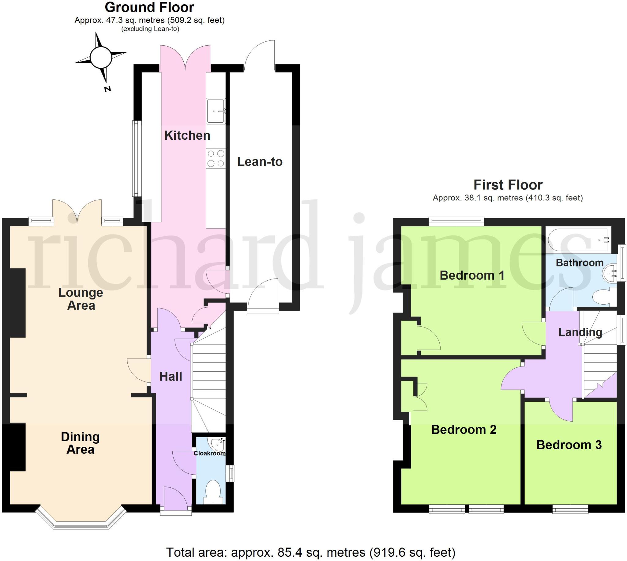 Tennyson Road, Rushden floorplan