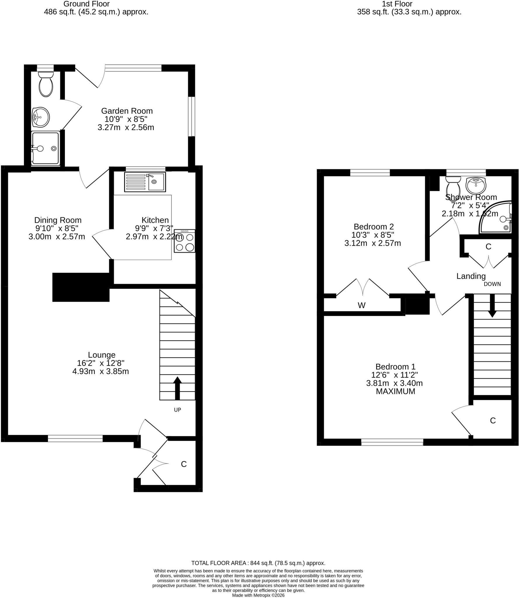 Sheringham floorplan