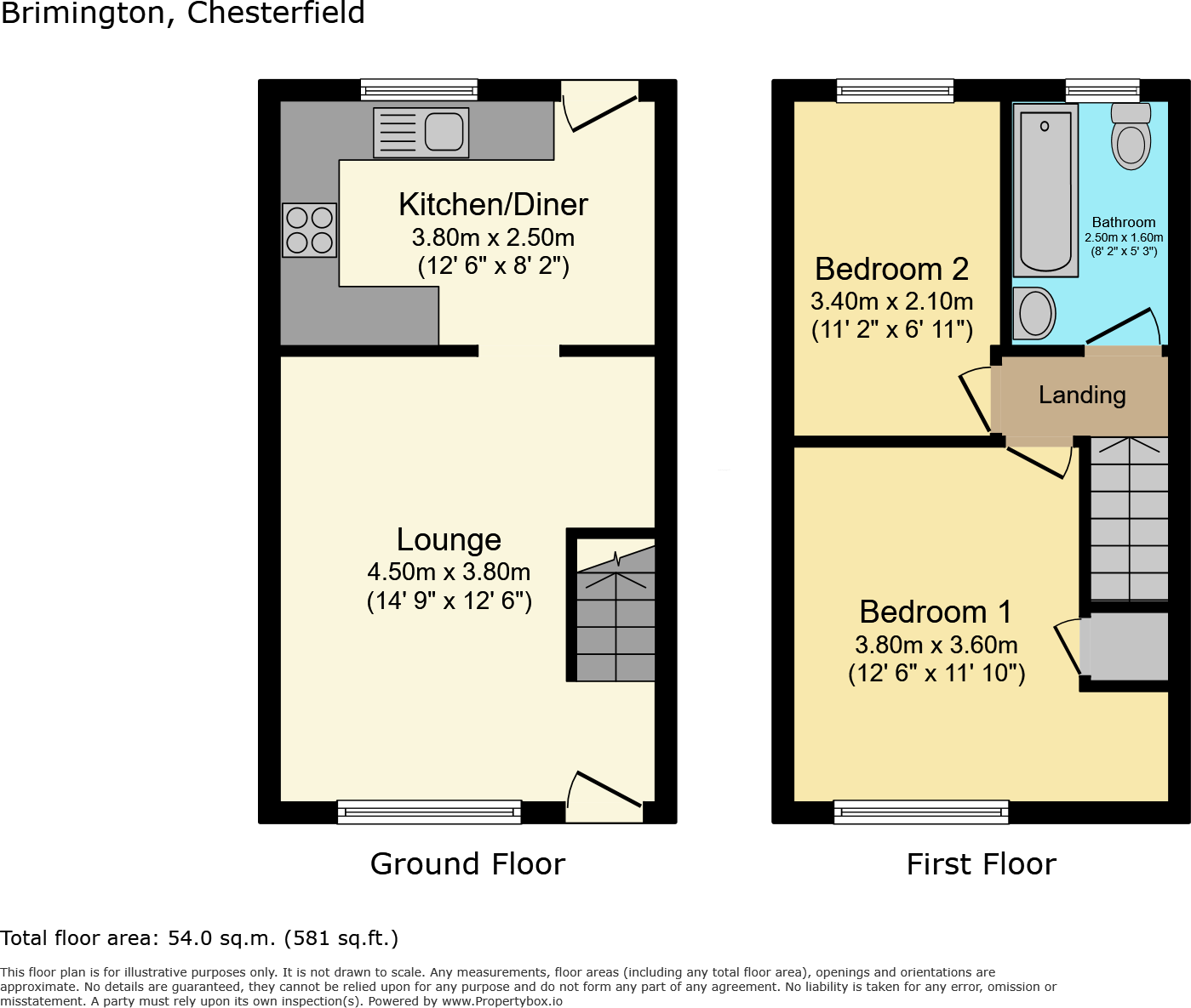 Victoria Street, Chesterfield, S43 floorplan