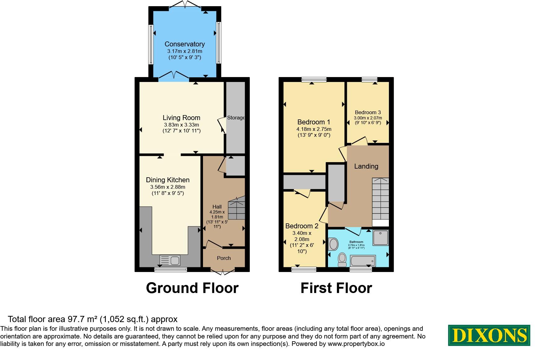 Bowling Green Close, WEDNESBURY, West Midlands, WS10 floorplan