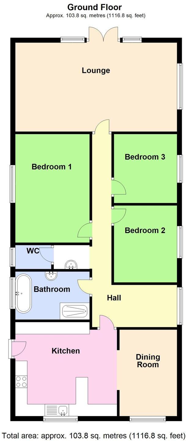 Croft Lane, Croft, PE24 floorplan