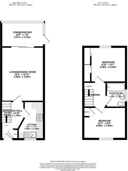 Redwing Road, Chatham floorplan