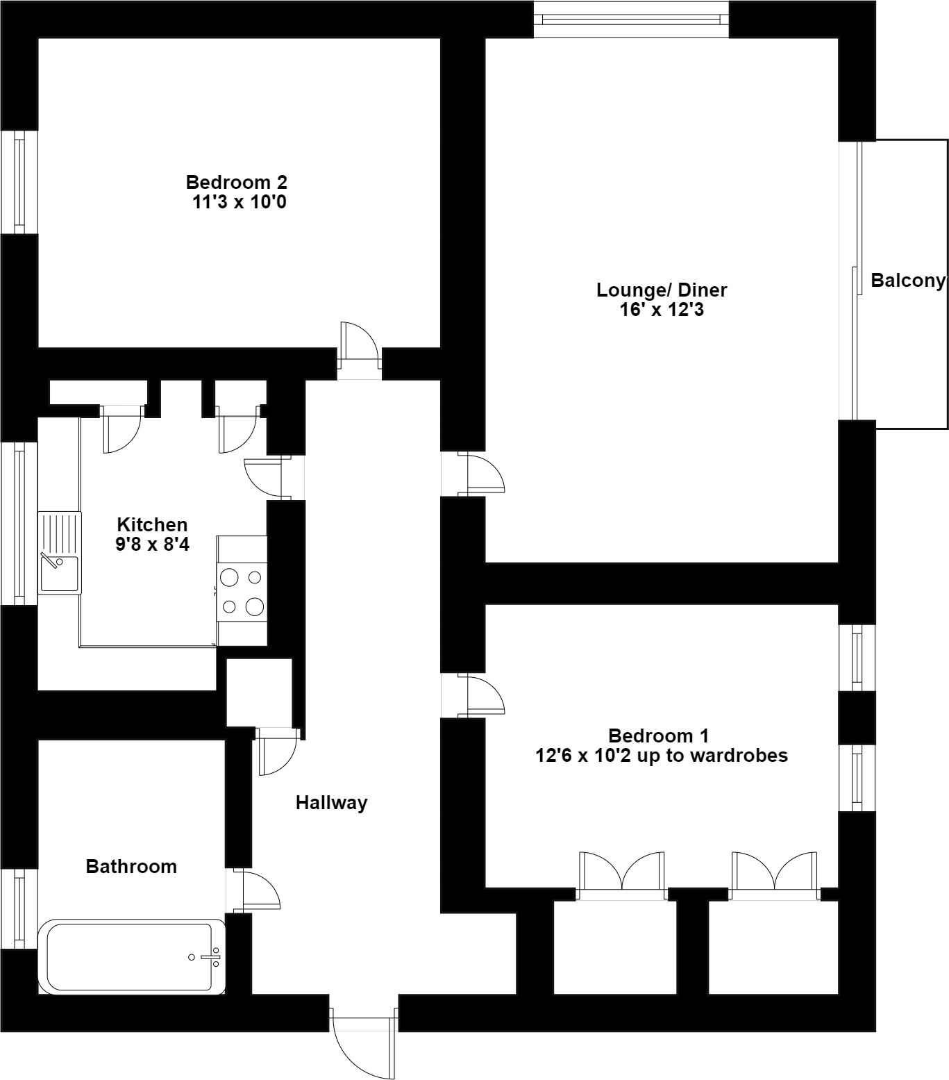 Courtlands, Patching Hall Lane, Chelmsford floorplan