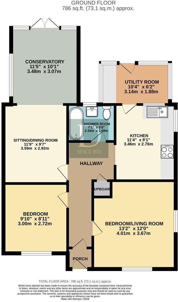 30, Kennedy Avenue, Halesworth floorplan