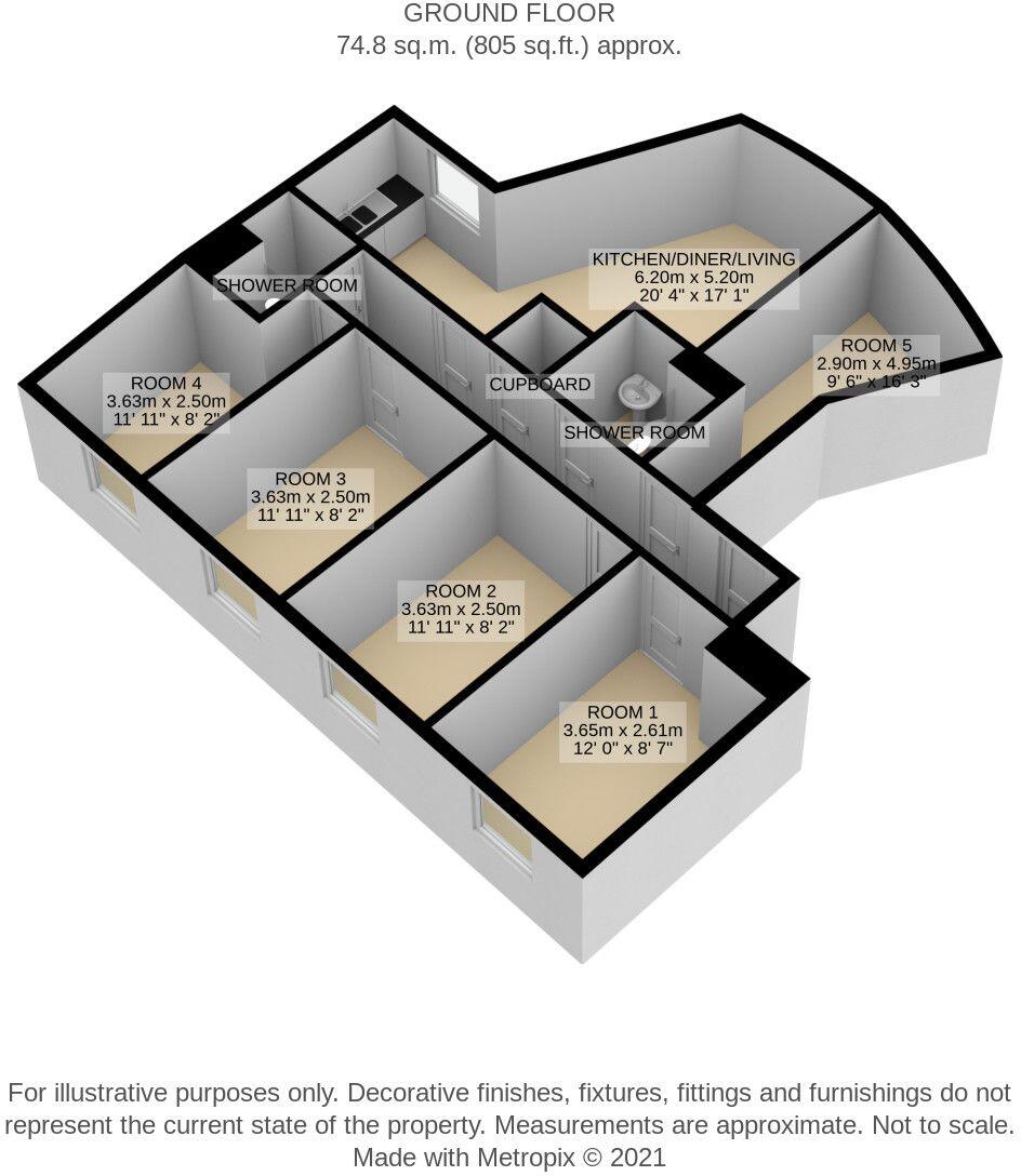 Little Paul Street, Bristol, BS2 floorplan
