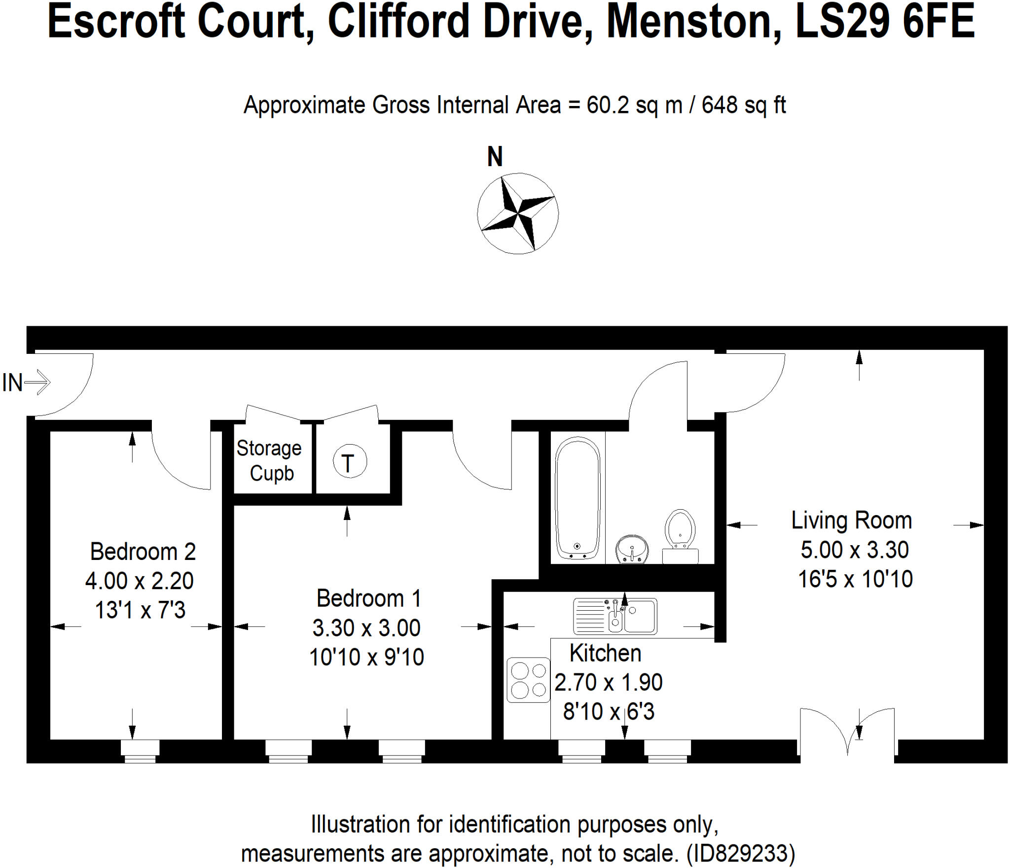 Escroft Court, Clifford Drive, Menston floorplan