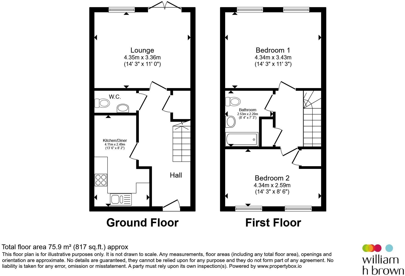 Barrowby Place, Grantham floorplan