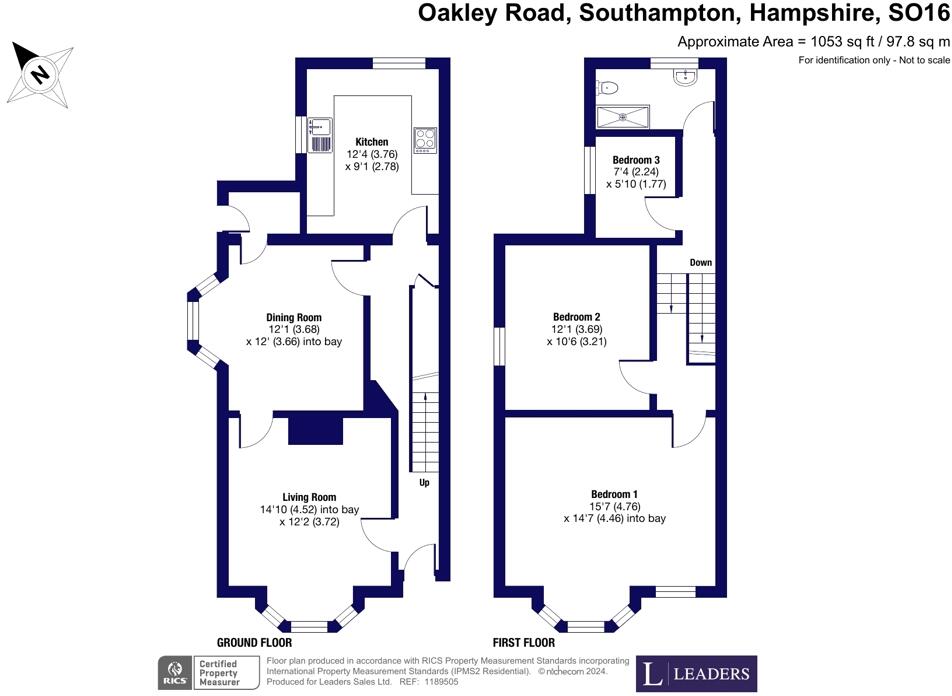 Oakley Road, Southampton, Hampshire floorplan