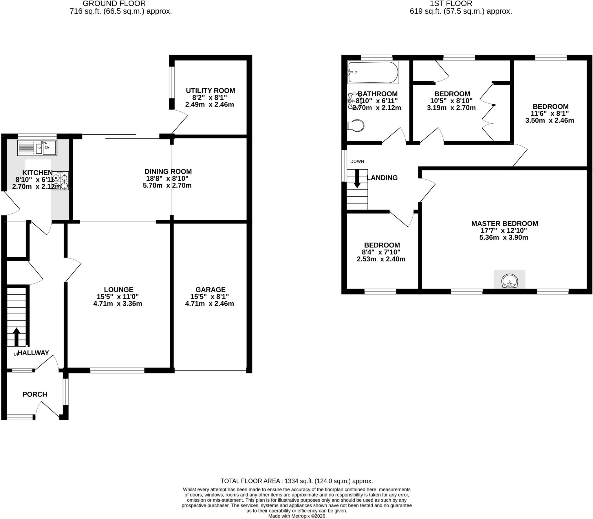 Rannock Gardens, Keyworth, Nottingham floorplan