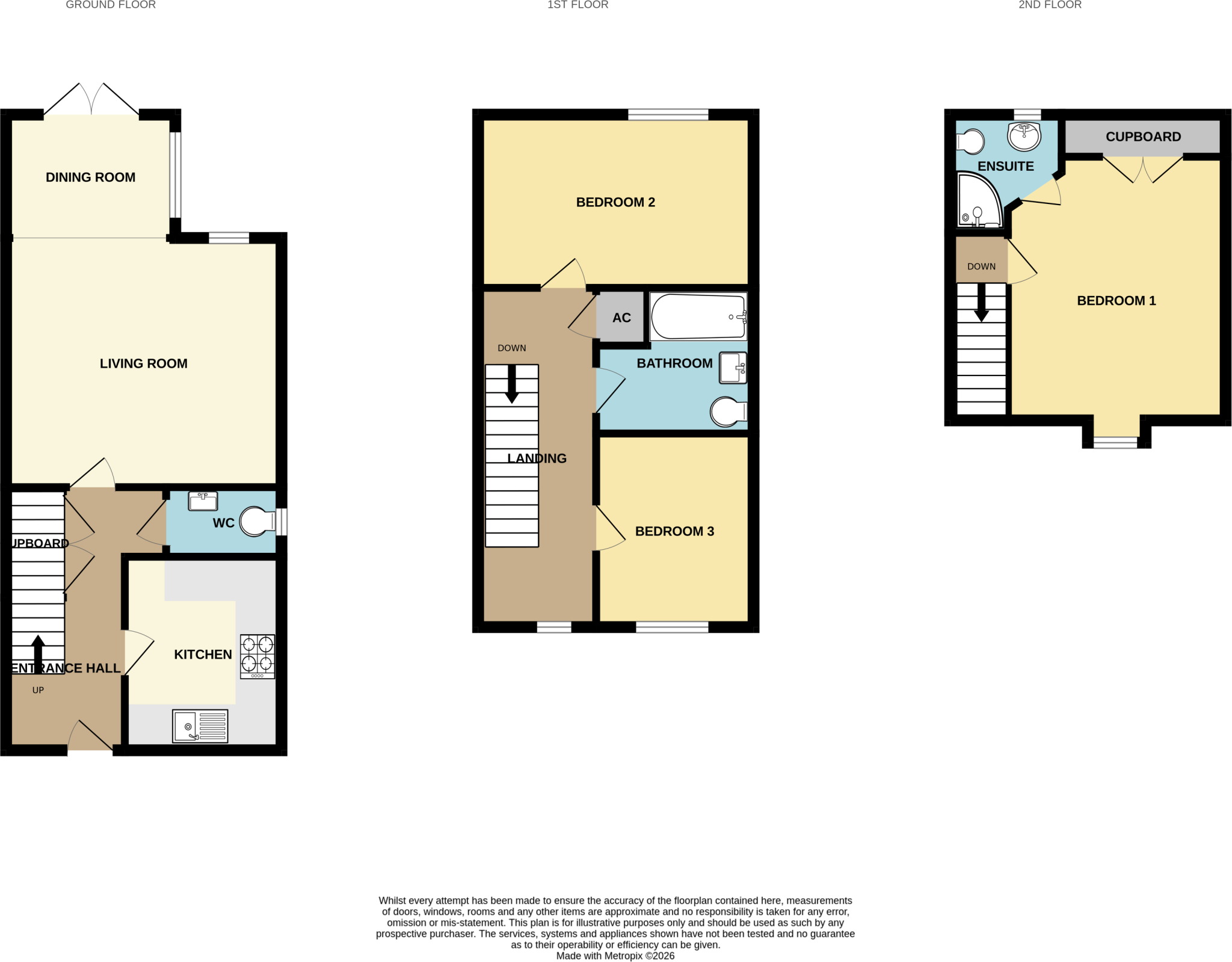 Mereside, Soham floorplan