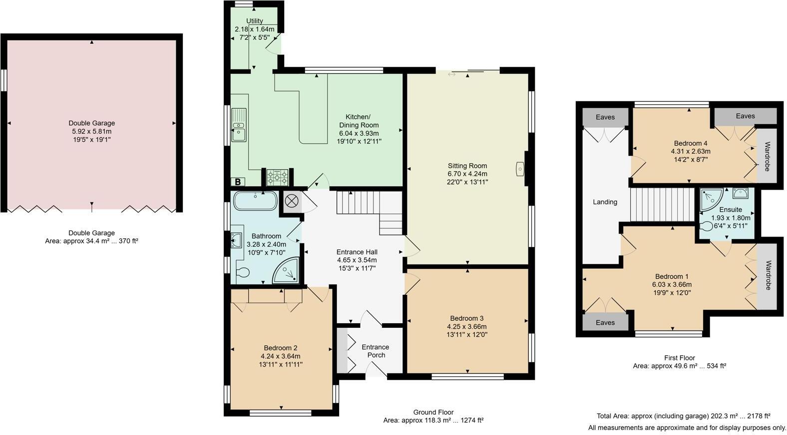 Insley Crescent, Broadstone floorplan