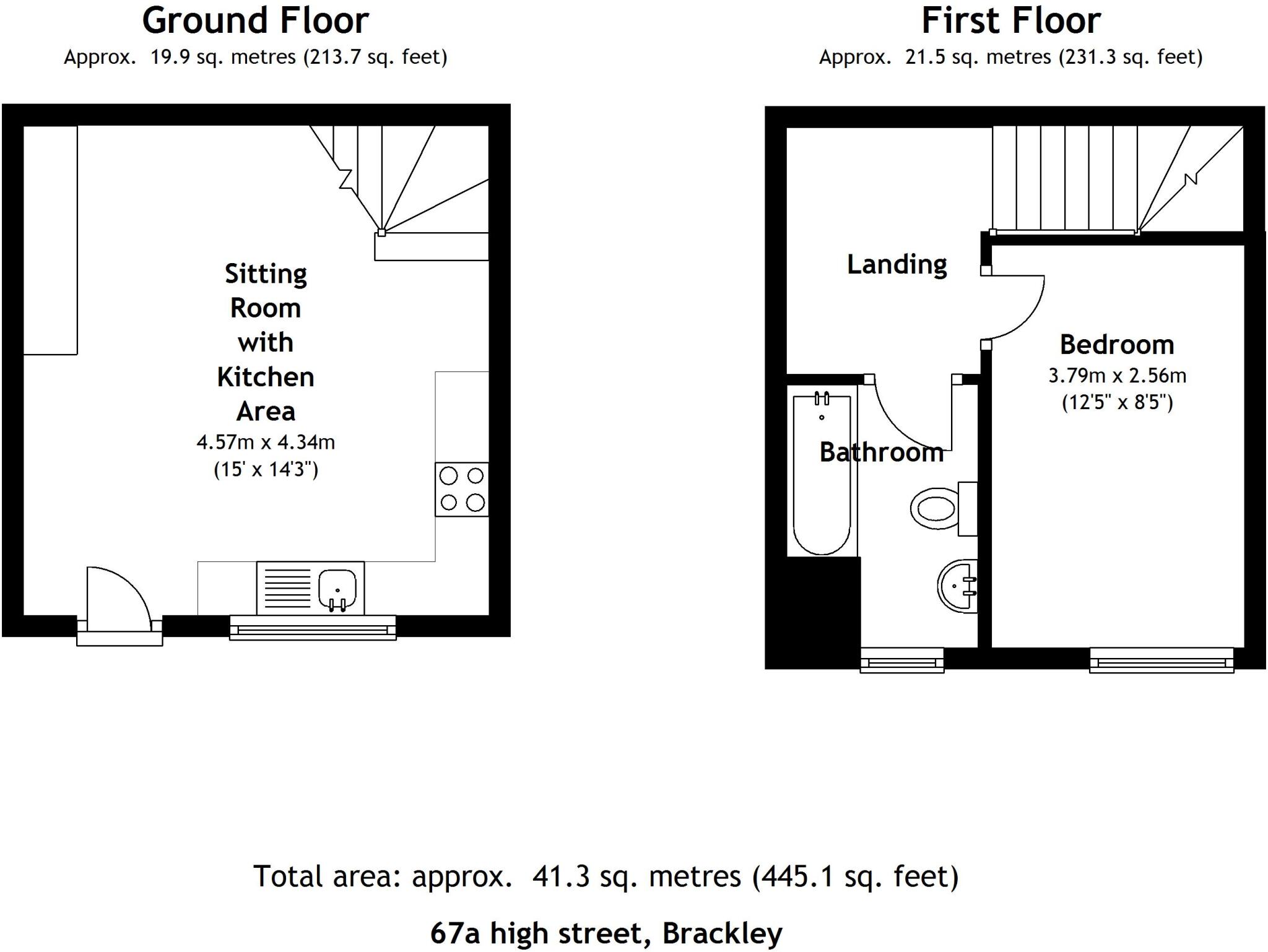 High Street, Brackley floorplan