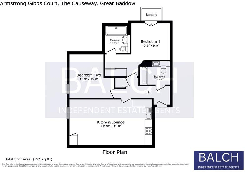  Armstrong Gibbs Court, Chelmsford, CM2 floorplan