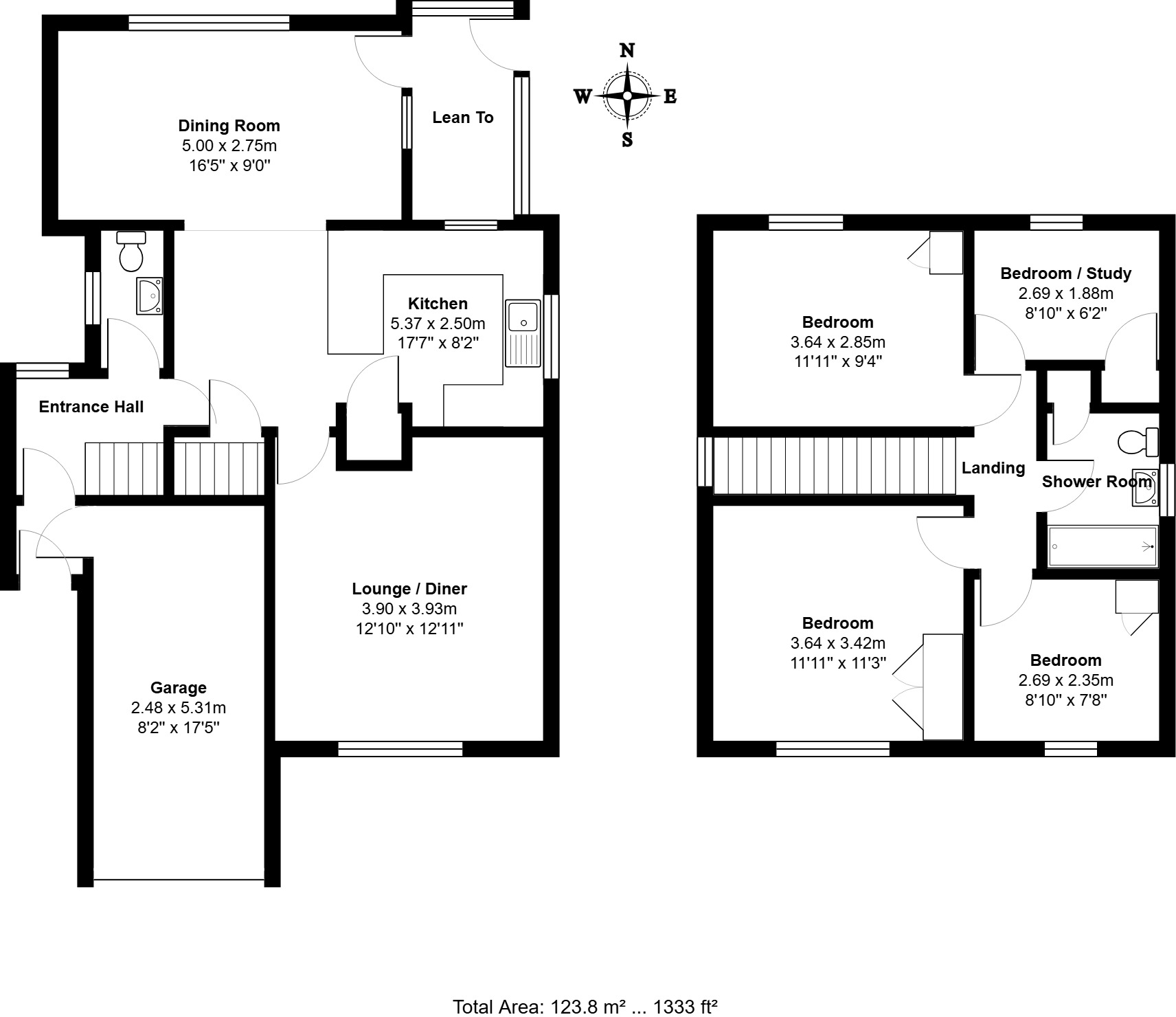 Meadowlands, Kirton floorplan