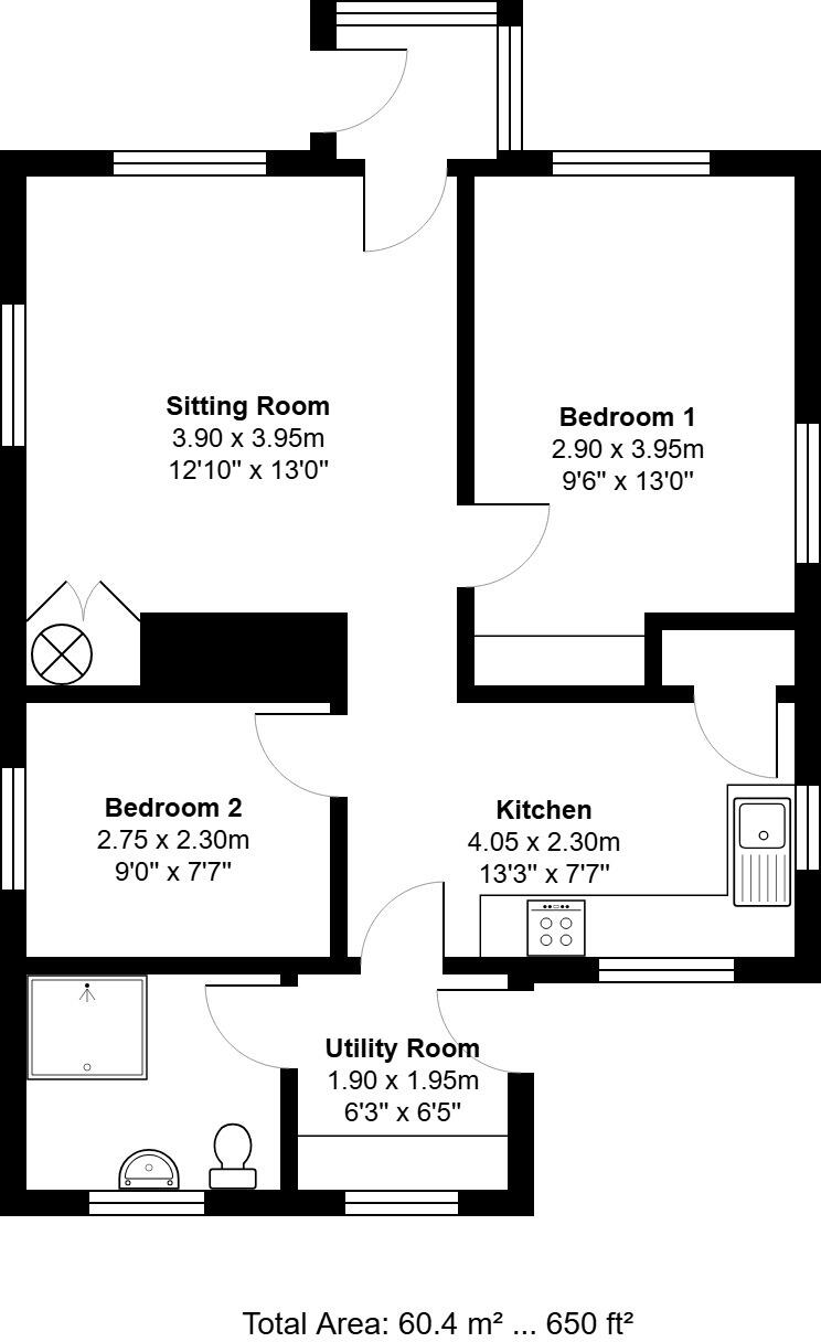 Saxthorpe Road, Thurning, Melton Constable floorplan