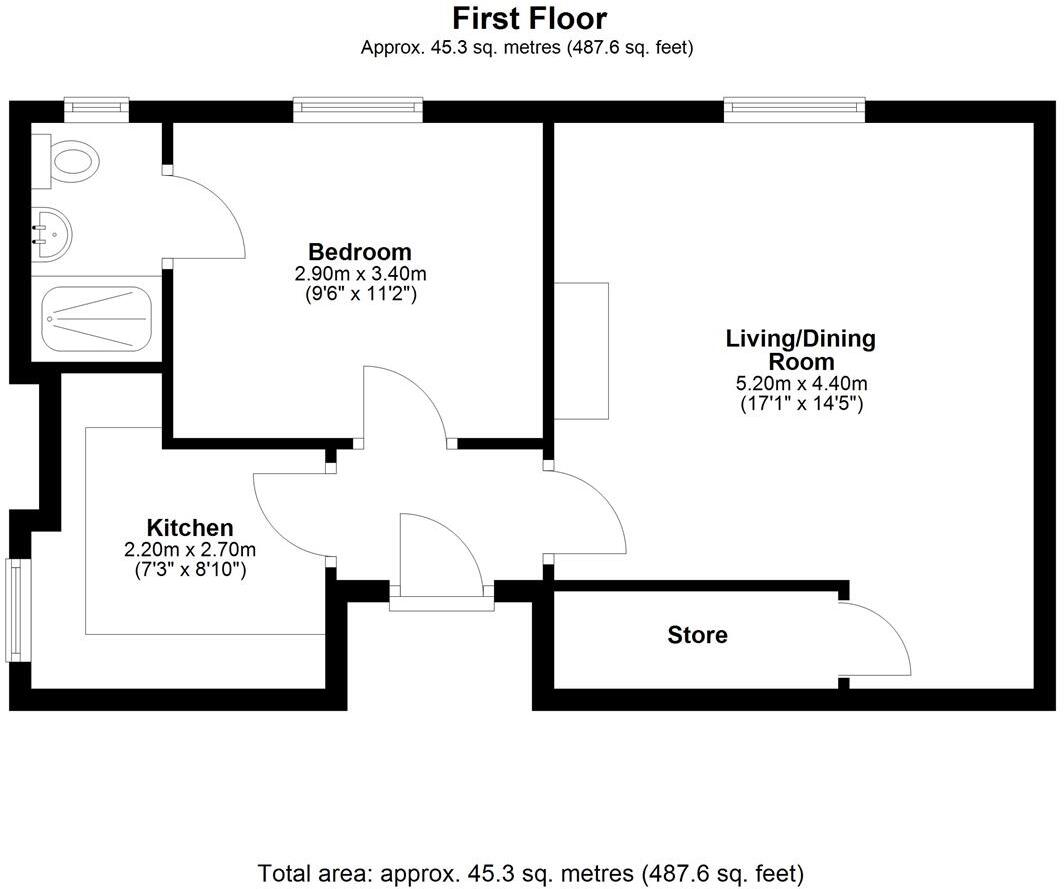 Stonehurst, Sutton Road, Shrewsbury floorplan