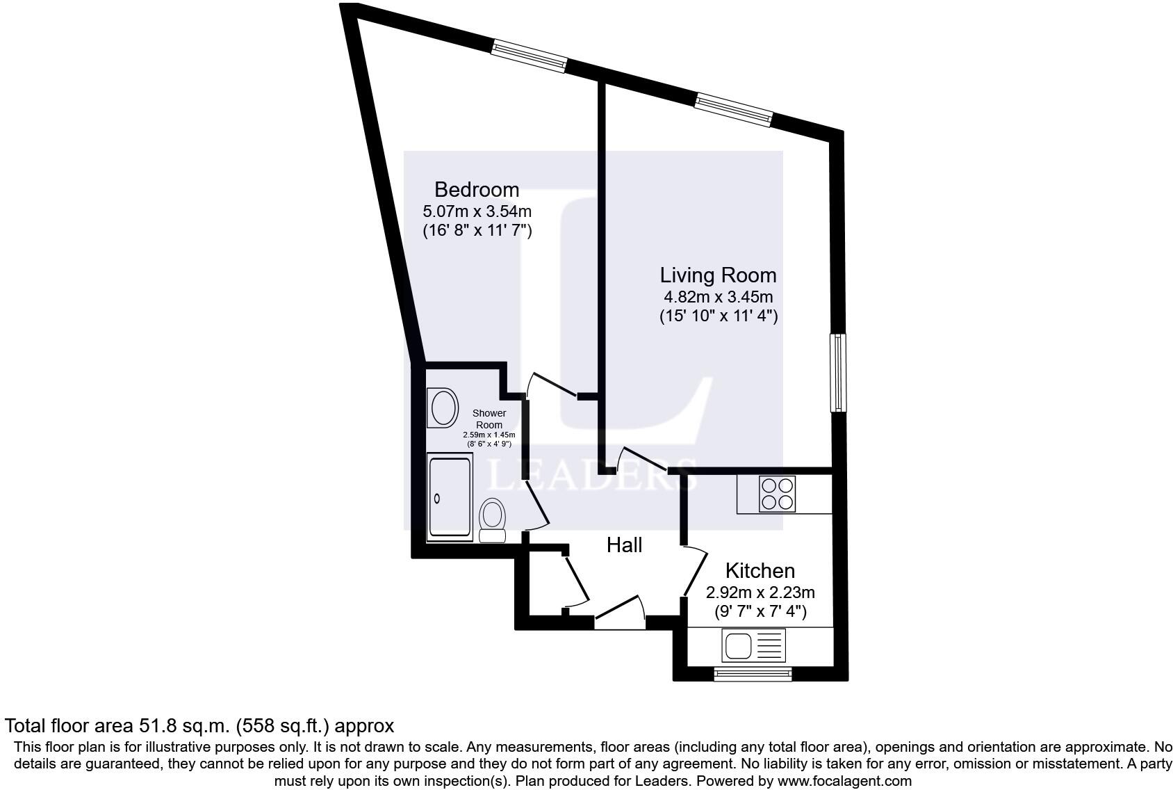 High Street, Tonbridge, Kent, TN9 floorplan
