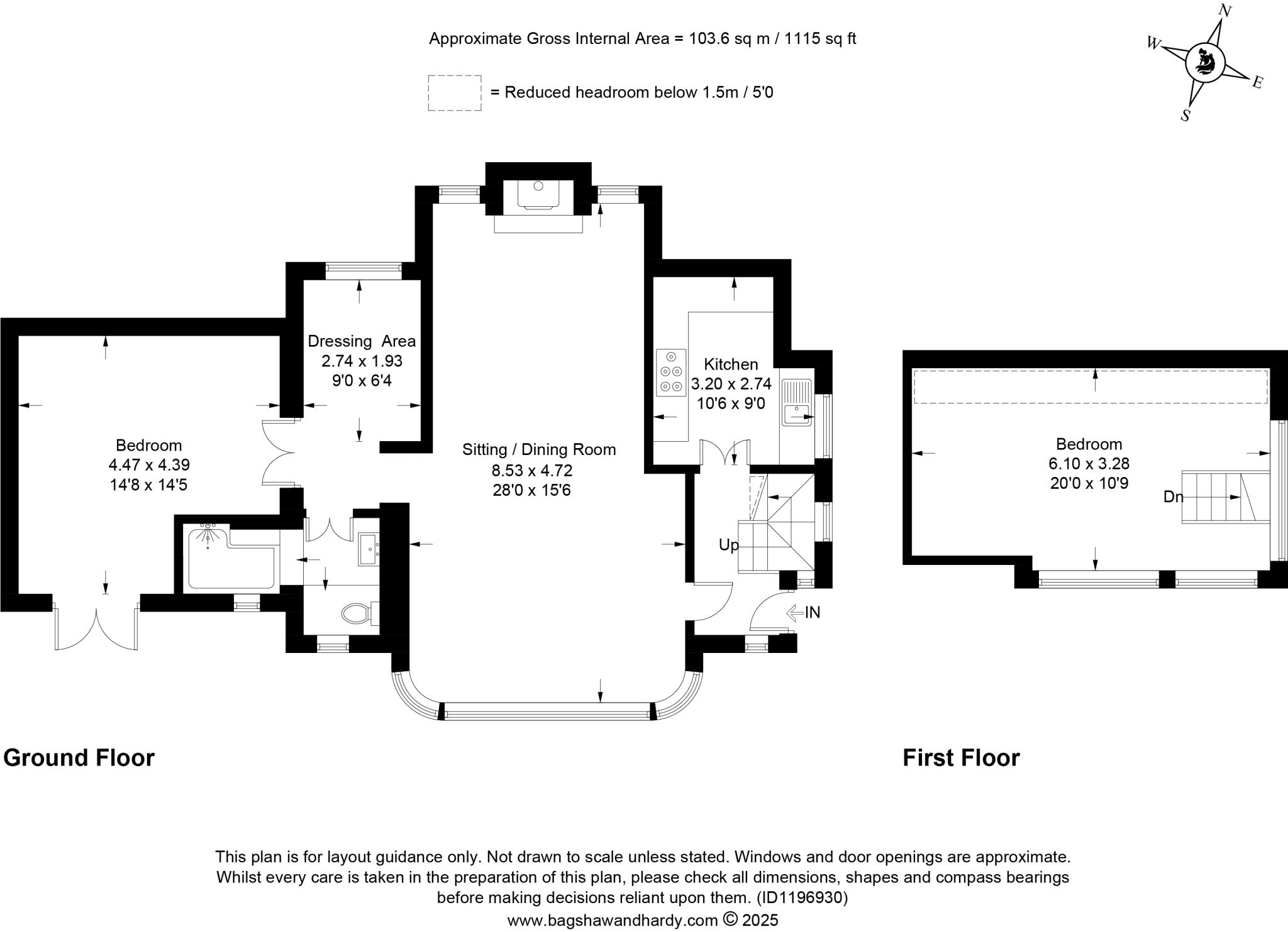 Reigate Hill, Reigate, Surrey, RH2 floorplan