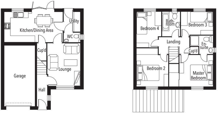 Plot 60, Hurworth Meadows, Neasham Road, Darlington, DL2 1DL floorplan