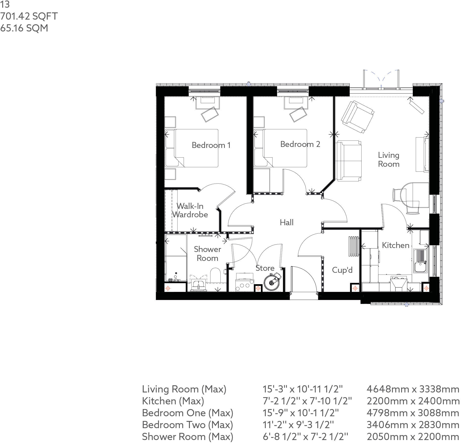 Willand Road,
Cullompton,
EX15 1XY
 floorplan