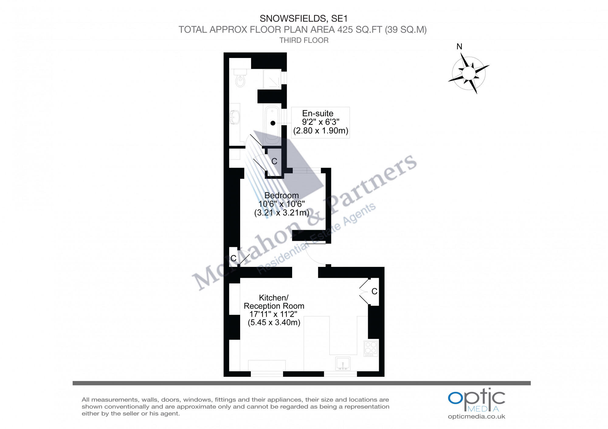 40 Snowsfields, London, SE1 floorplan
