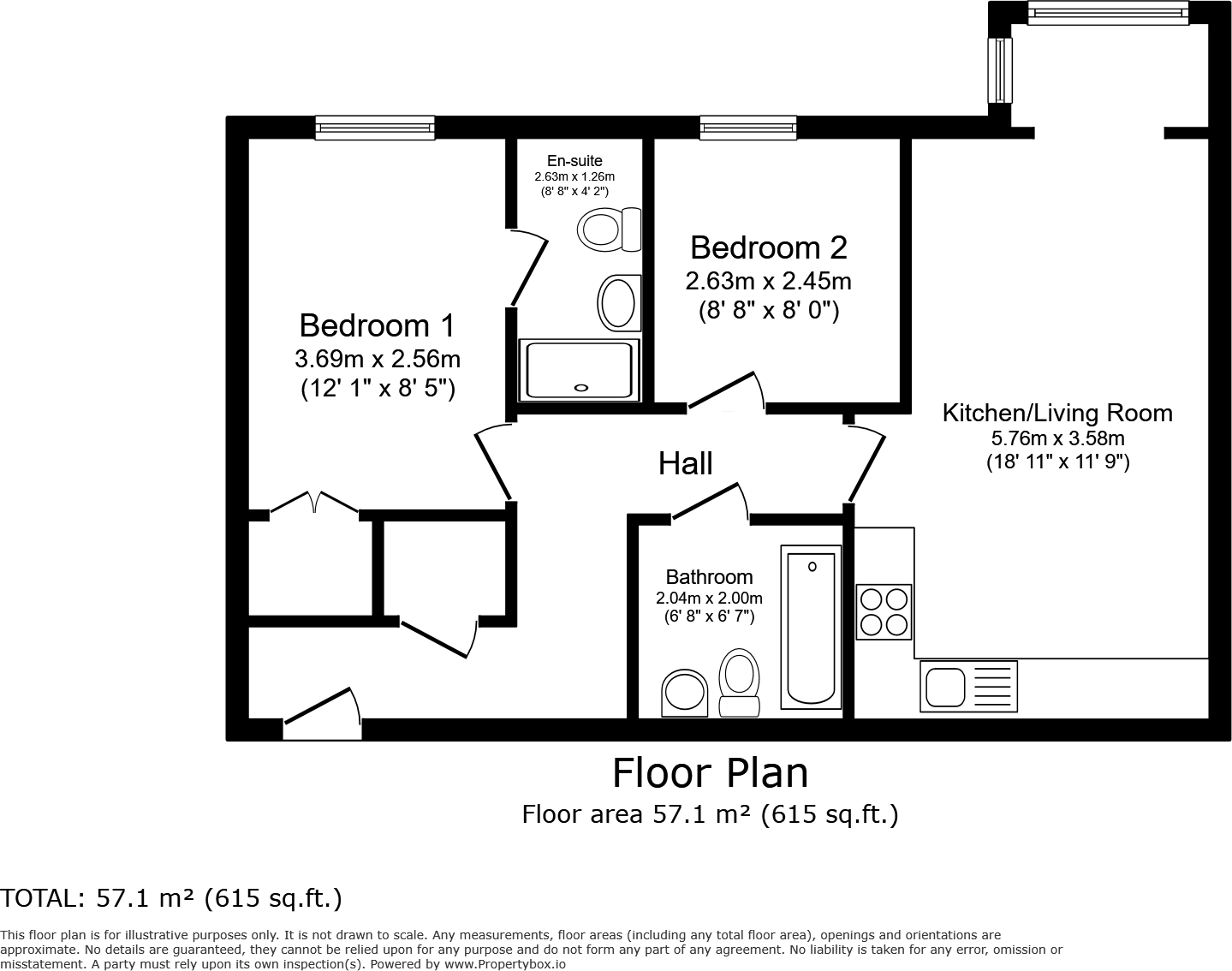 15 Seacole Crescent, Swindon, Wiltshire floorplan
