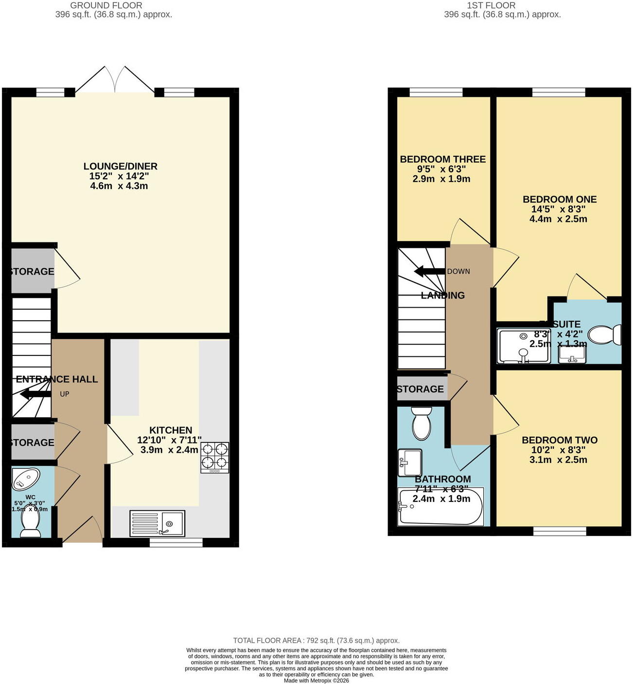 Gough Lane, Burntwood, WS7 3RS floorplan