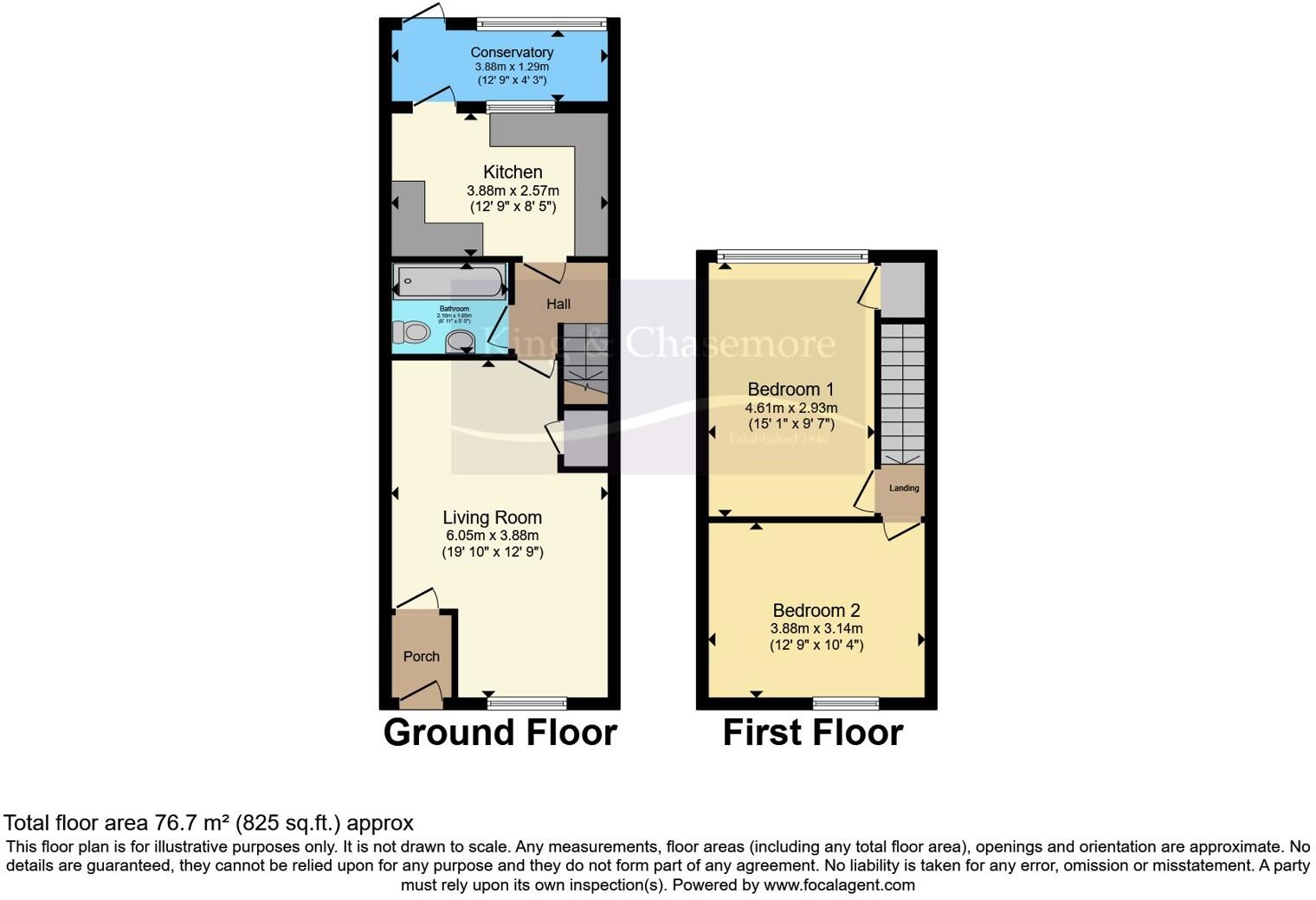 St. Leonards Close, Newhaven, East Sussex, BN9 floorplan