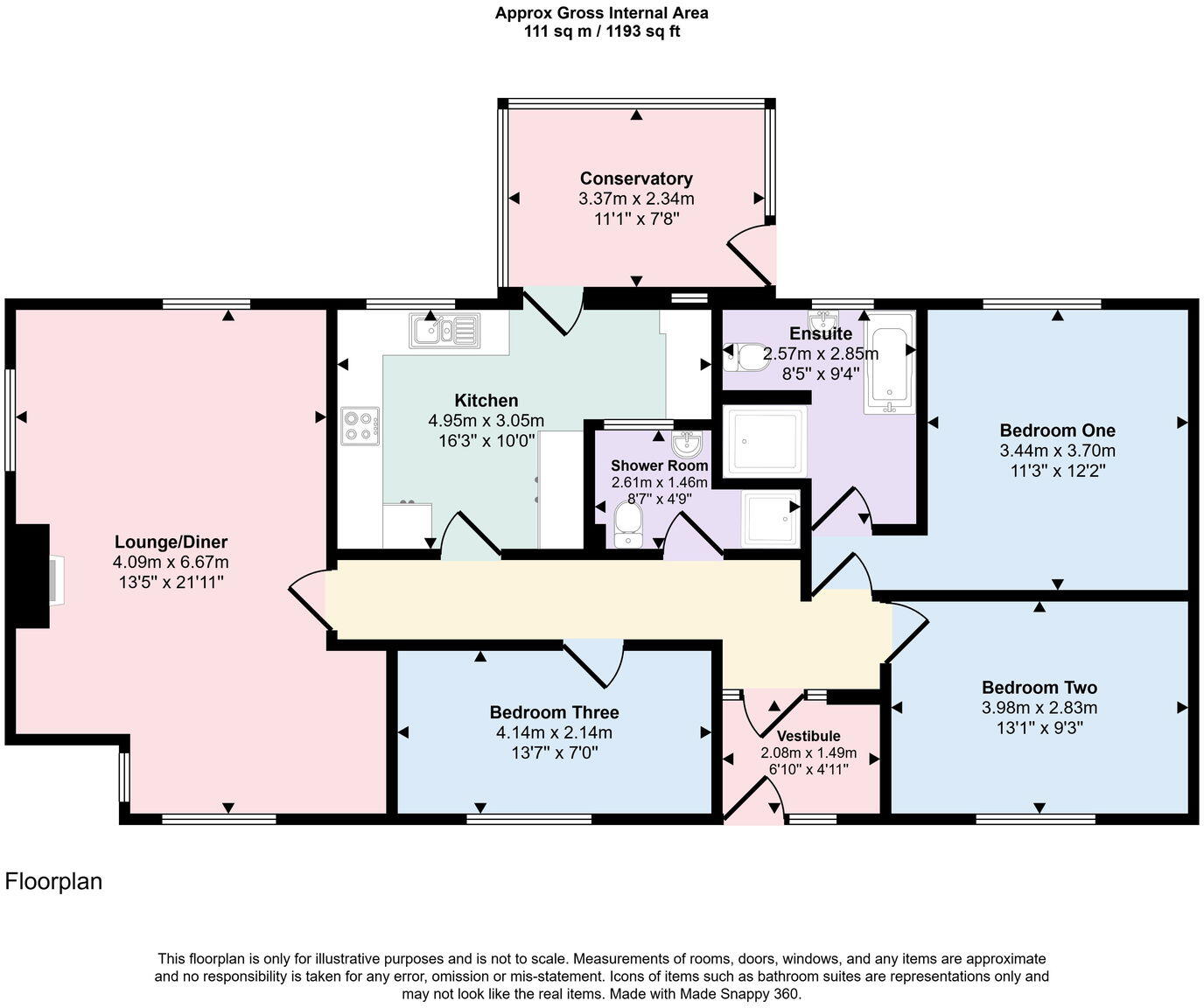 Tan Lan, Flintshire CH8 9JH floorplan