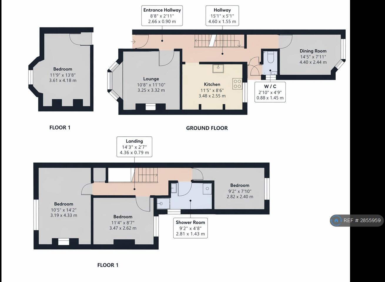 Loyd Road, Northampton, NN1 floorplan