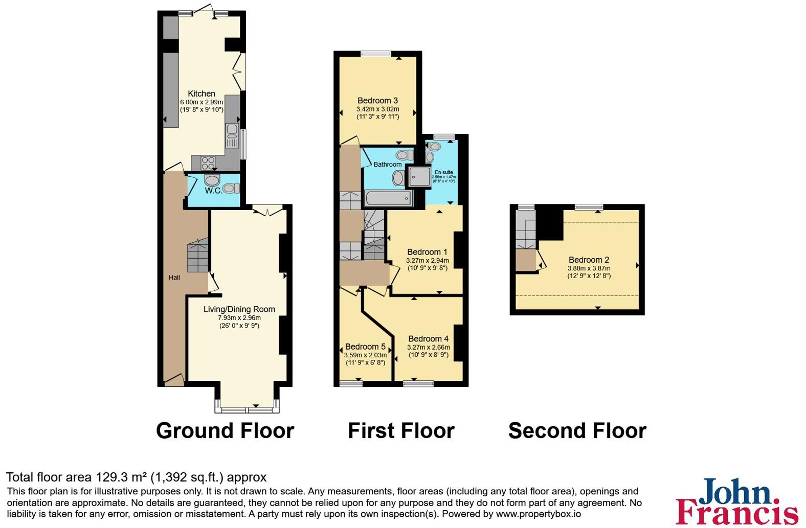 The Avenue, Carmarthen, Carmarthenshire, SA31 floorplan