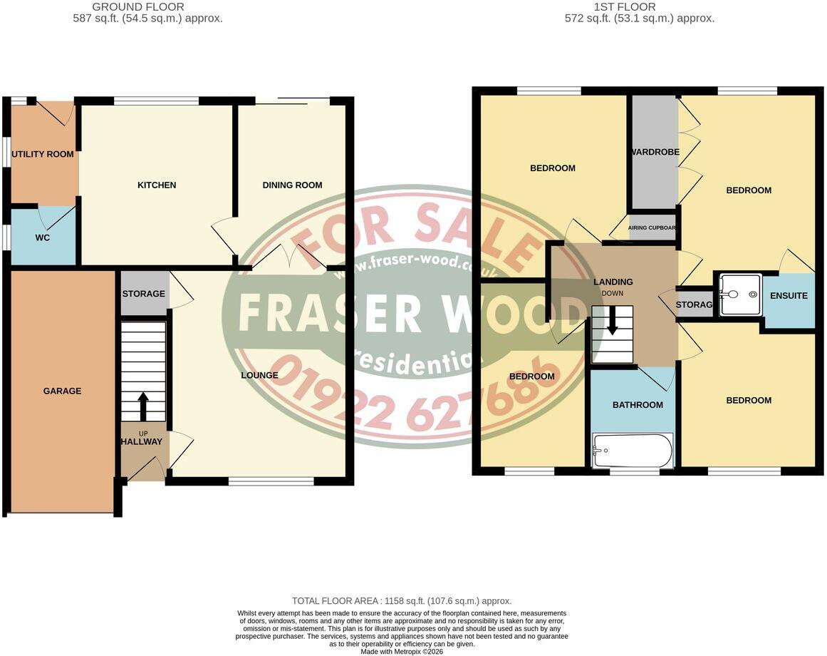 Thornbury Road, Walsall, WS2 floorplan