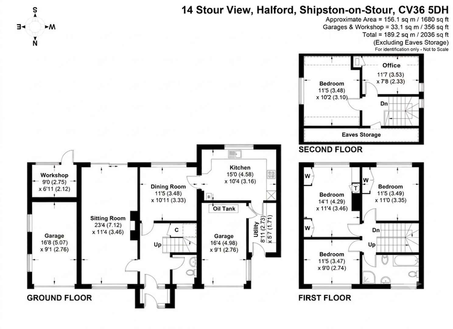 Stour View, Halford, Shipston-On-Stour floorplan