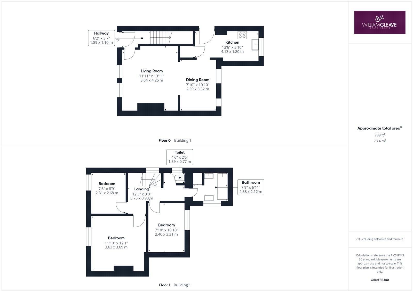 Hamilton Road, Connah's Quay, Deeside, Flintshire, CH5 floorplan