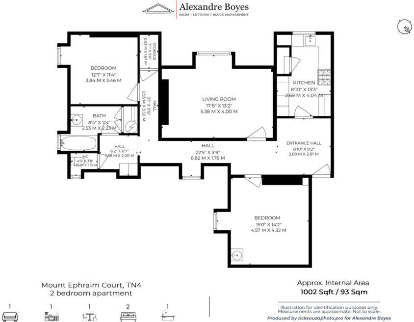 Molyneux Park Road, Tunbridge Wells, TN4 floorplan
