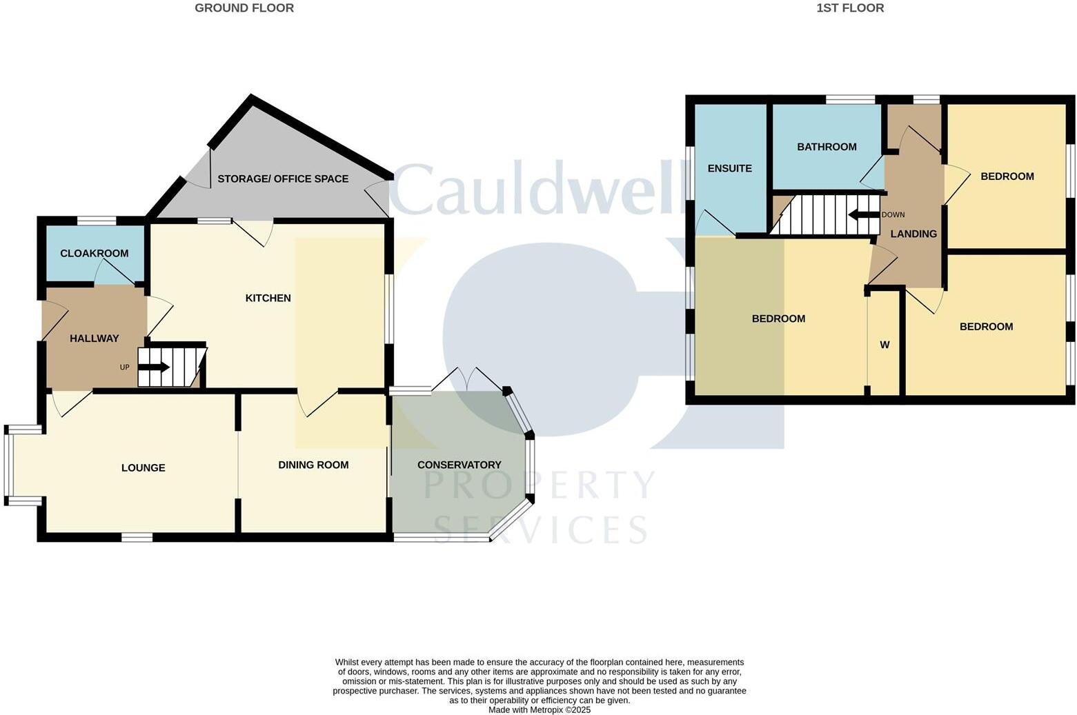 The Nortons, Caldecotte floorplan