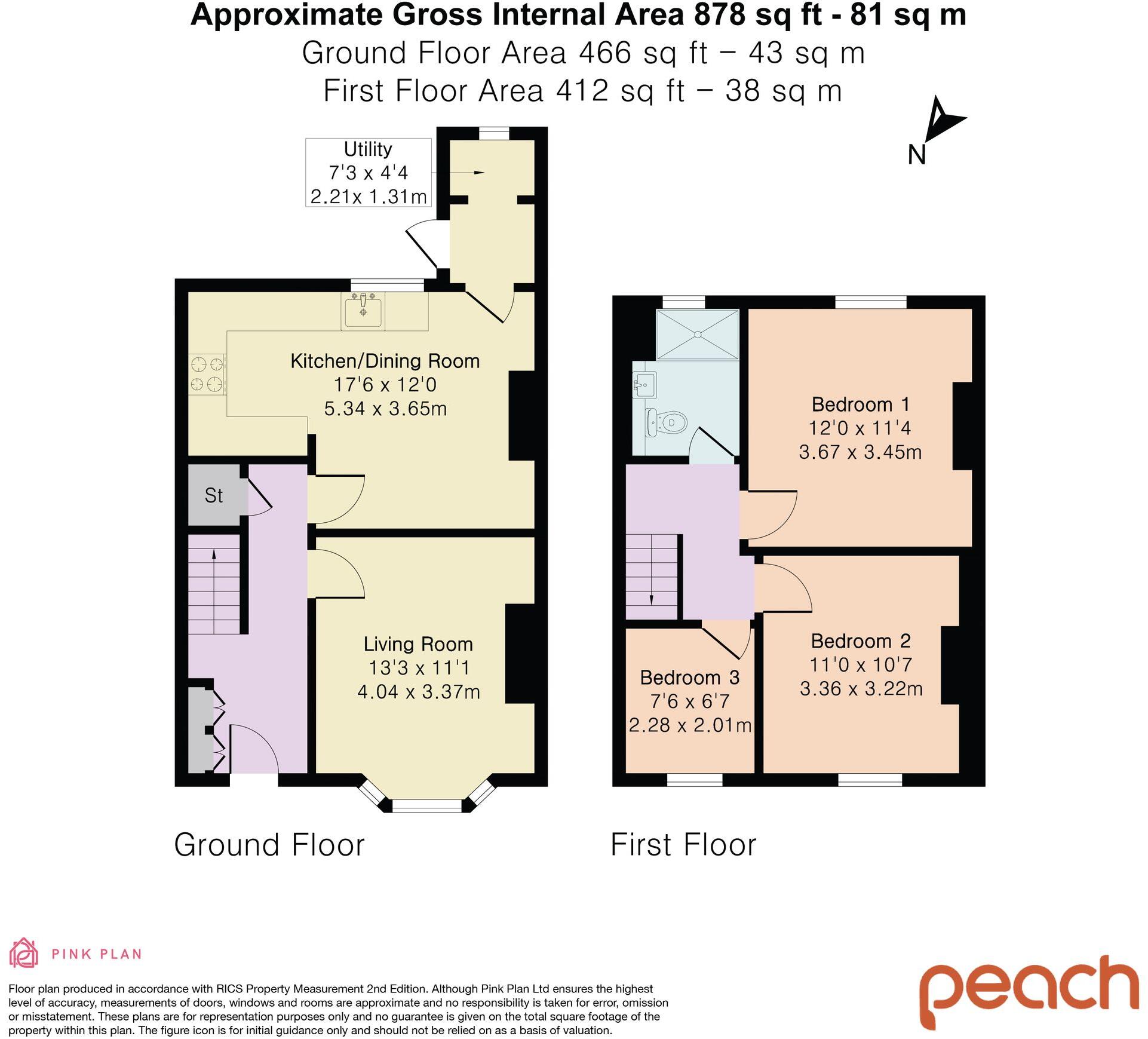 Norman Road, Swindon, SN2 floorplan