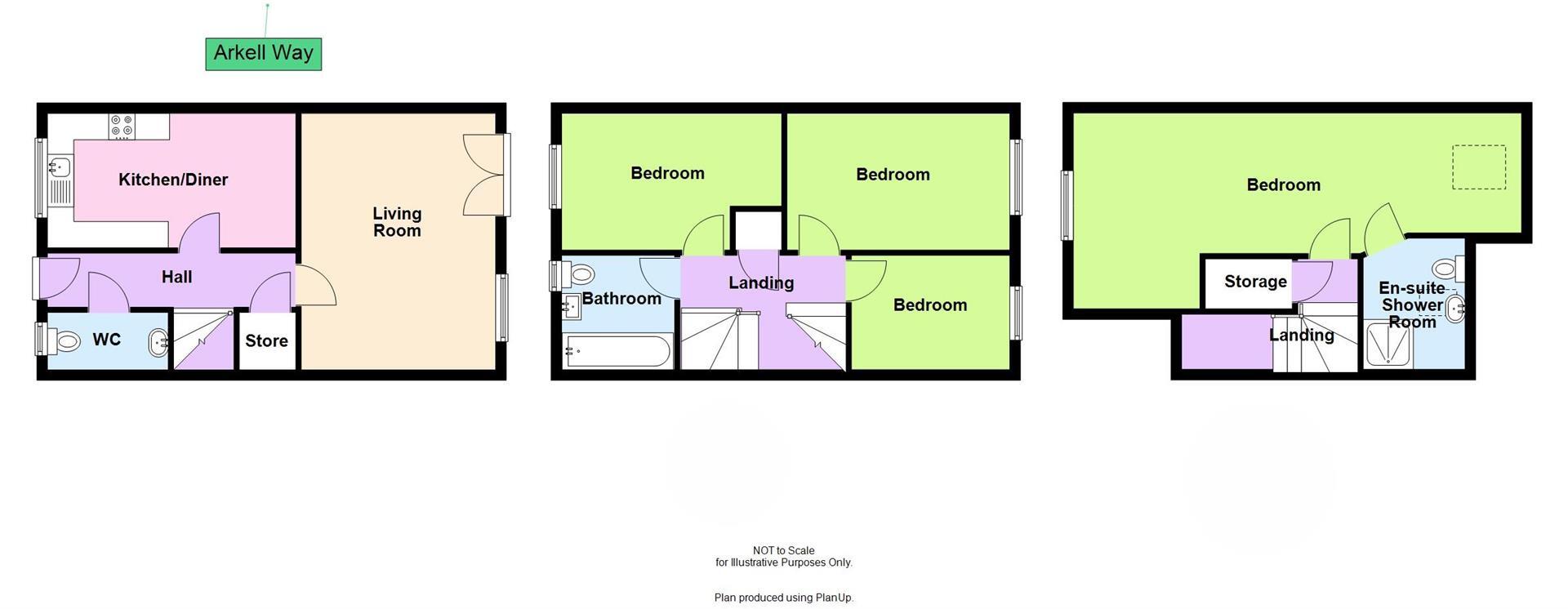 Arkell Way, Selly Oak, Birmingham floorplan