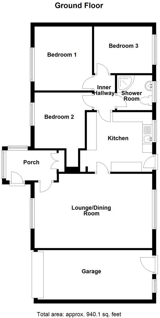 59 Ludlow Road, Church Stretton, SY6 6AD floorplan