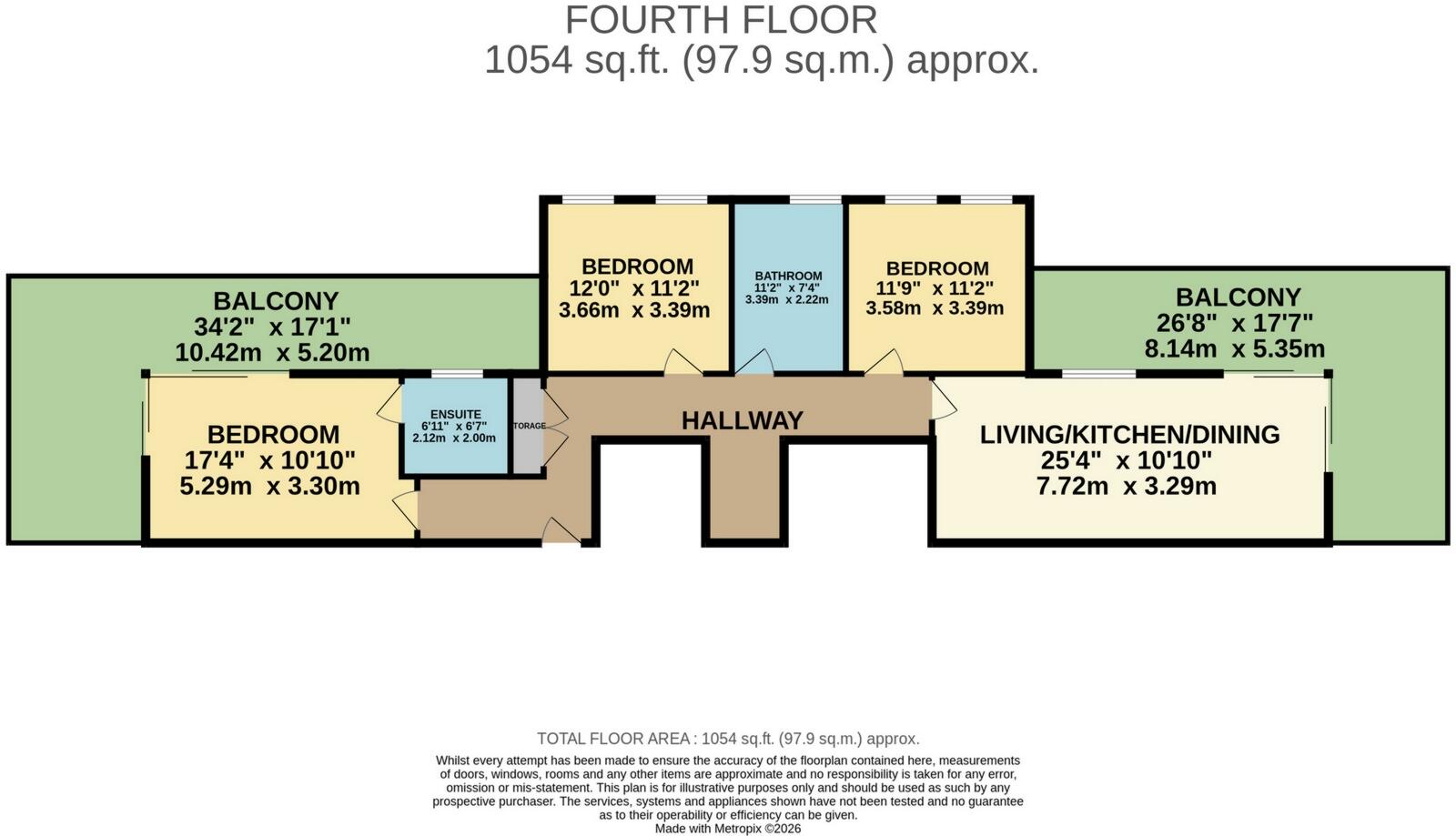 Westbrook Gardens, Margate, CT9 floorplan