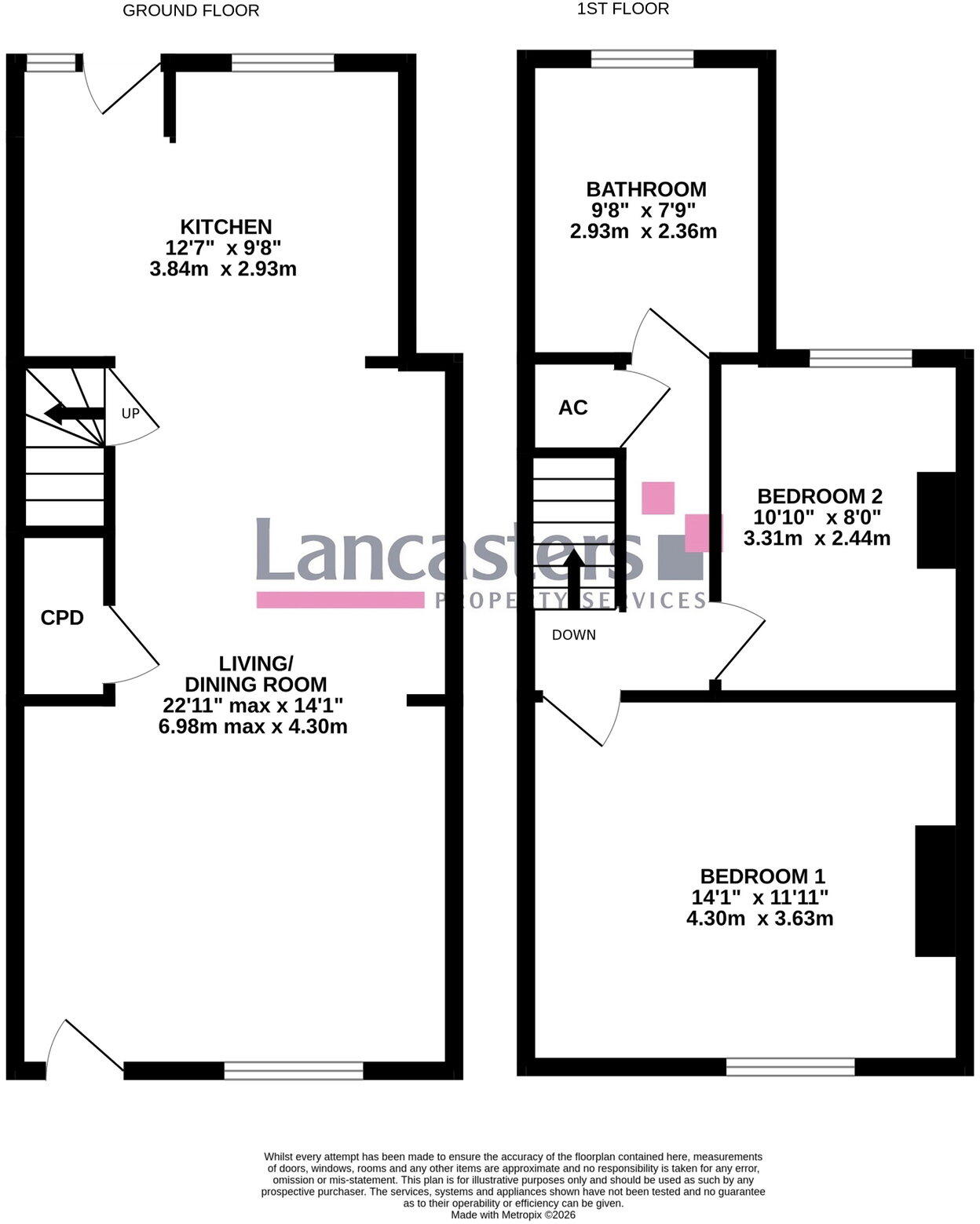 Keresforth Hill Road, Barnsley, South Yorkshire, S70 6RG floorplan